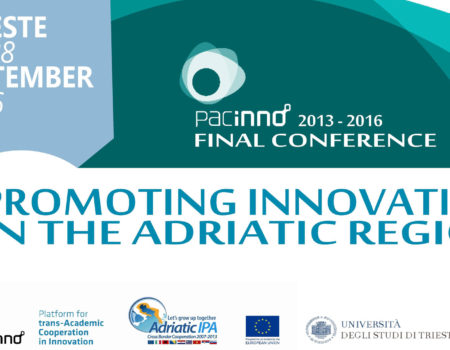 Promoting Innovation in the Adriatic Region – Final Conference